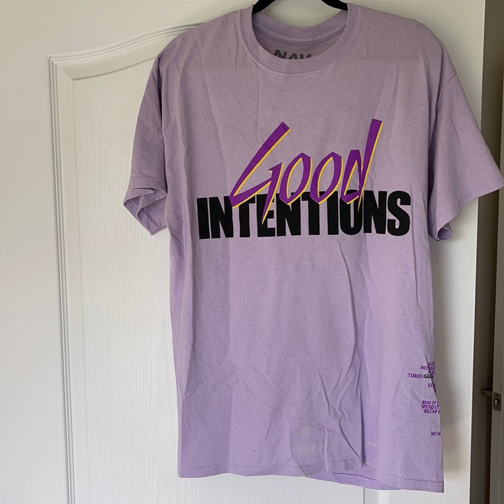 VLONE "BAD INTENTIONS" NAV TEE